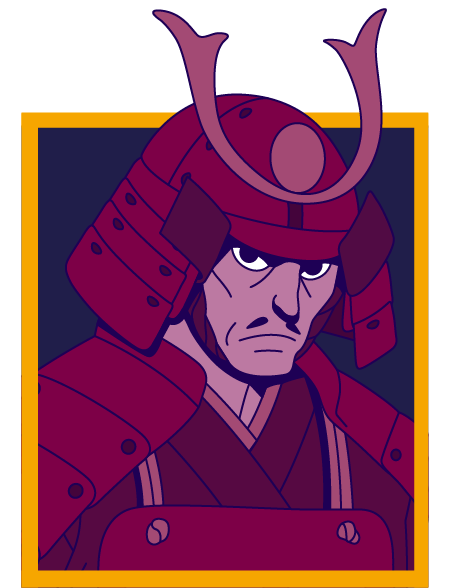 Choose the <span class='text-highlight'>samurai</span>